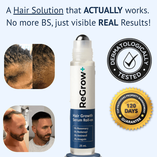 ReGrow+™ Hair Growth Serum Roll-On